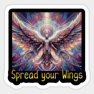 Spread your wings Sticker